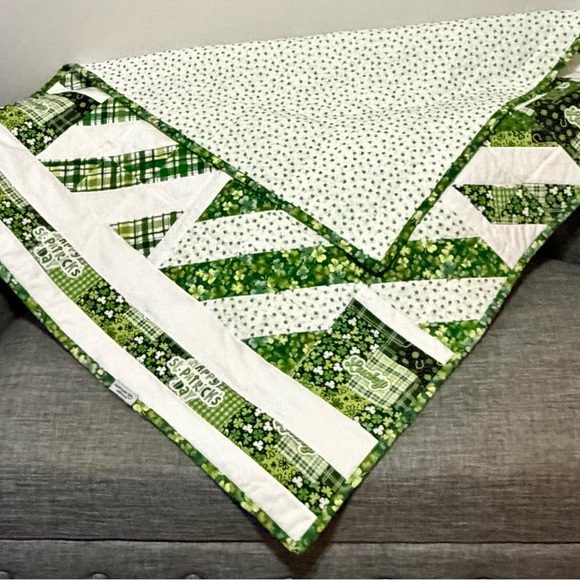 St. Patty’s Day/Shamrock Baby Quilt